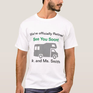 Grått Campervan T Shirt
