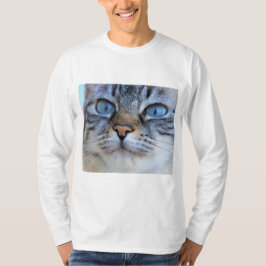 Grått Cat T Shirt