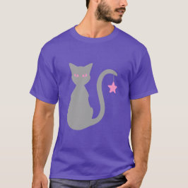 Grått Cat T-Shirt