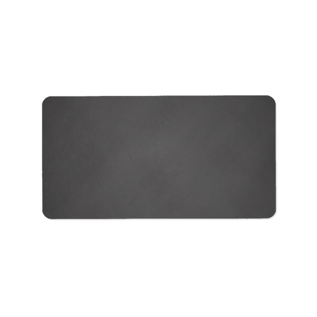 Grått Chalkboard Background Black Chalk Board Adressetikett (Framsidan)