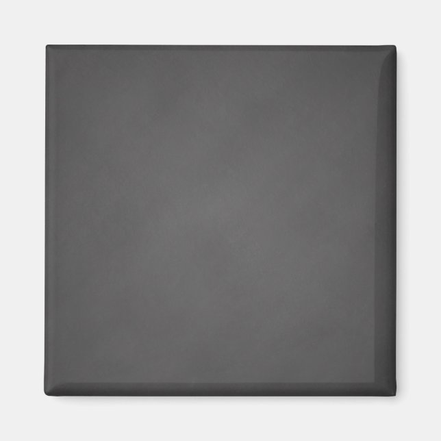 Grått Chalkboard Background Black Chalk Board Magnet (Framsidan)