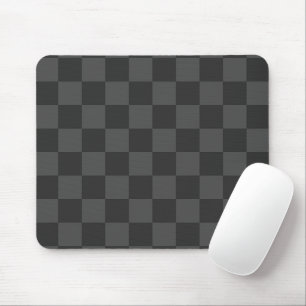 Grått Checkerboard Musmatta