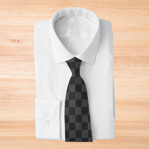 Grått Checkerboard Slips