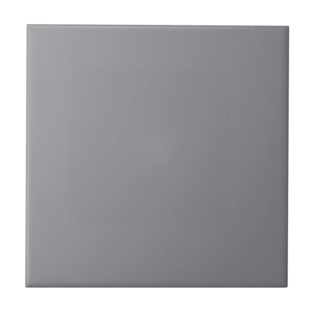 Grått Chiseled Stone Solid Färg Skriv ut, Neutralt Kakelplatta (Framsidan)