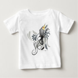 Grått Cockatiel Tee