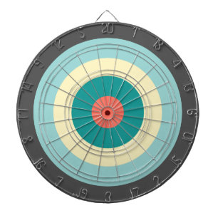Grått Combination Bullseye by Shirley Taylor Darttavla