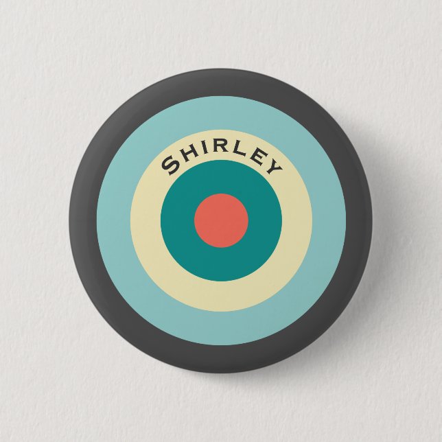 Grått Combination Bullseye by Shirley Taylor Knapp (Framsida)