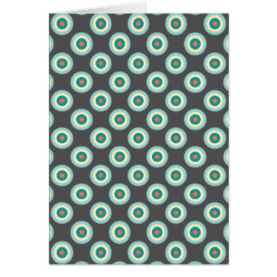 Grått Combincles by Shirley Taylor Hälsningskort