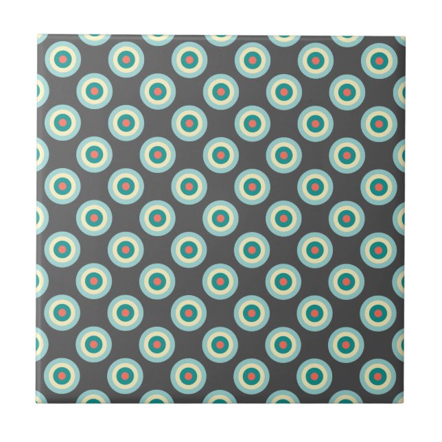 Grått Combincles by Shirley Taylor Kakelplatta (Framsidan)
