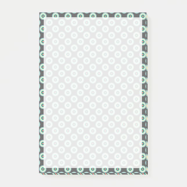 Grått Combincles by Shirley Taylor Post-it Block (Framsida)