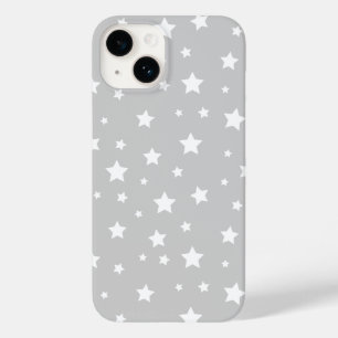 Grått Cute Stars