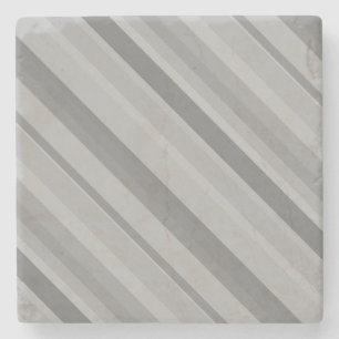 Grått diagonal rand stenunderlägg