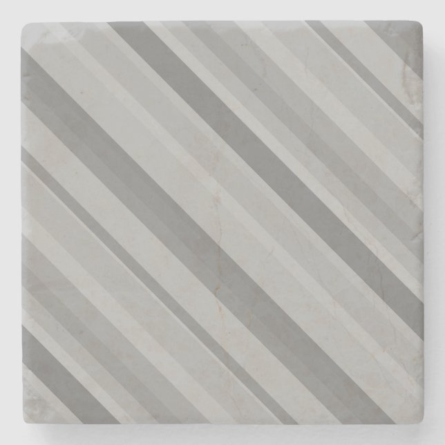 Grått diagonal rand stenunderlägg (Framsidan)
