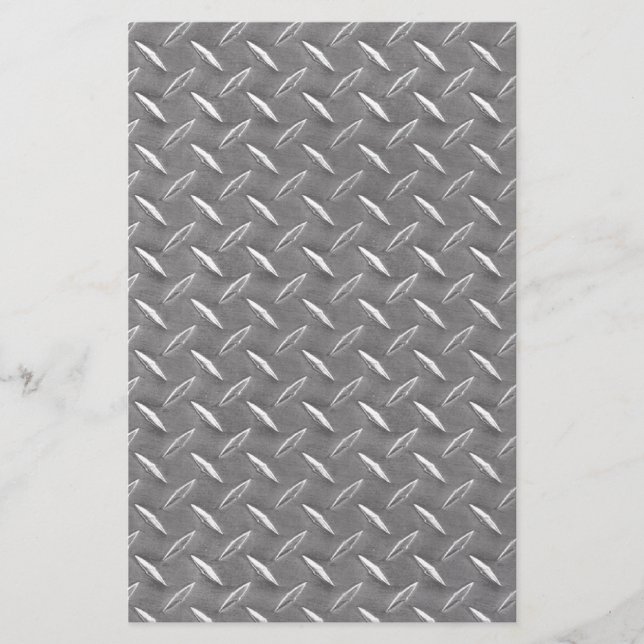 Grått Diamond Plate (Framsida)