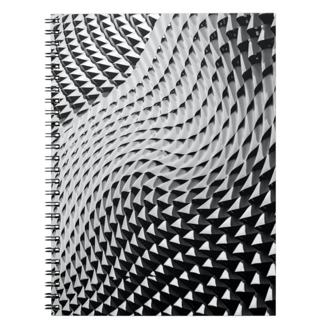 Grått digital tapet anteckningsbok (Framsidan)