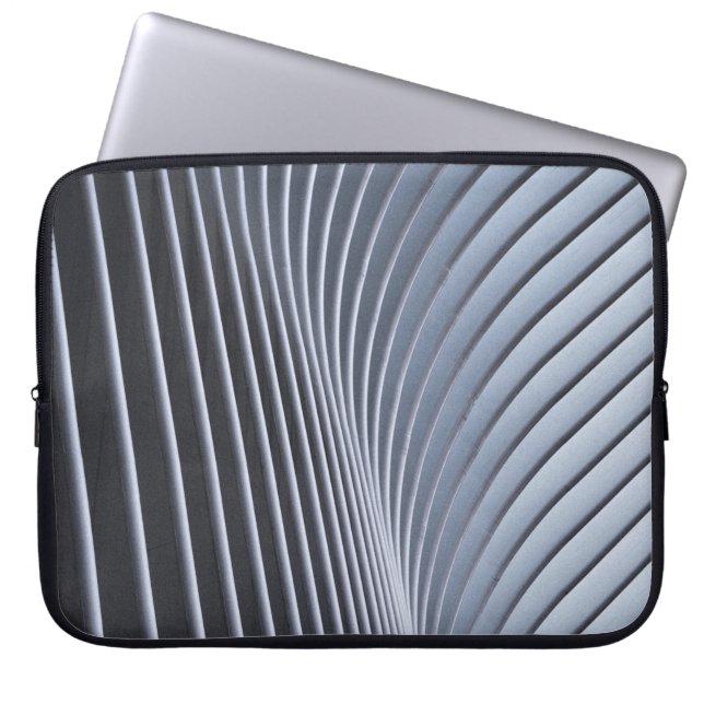 Grått digital tapet laptop fodral (Framsidan)