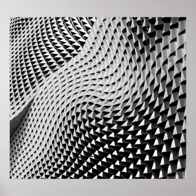 Grått digital tapet poster (Framsidan)