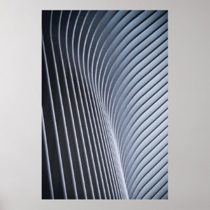 Grått digital tapet poster