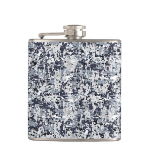 Grått-digitalkamouflage från Urban Stil Silver Fickplunta