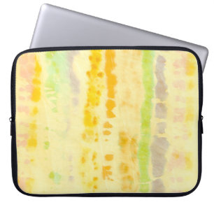 Grått Dirty Art Painting. Shibori Mönster. Bardo B Laptop Fodral