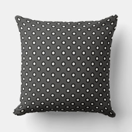 Grått Dotty Soffa Cushion Kudde