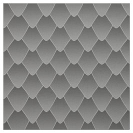 Grått Dragon Scales Tyg