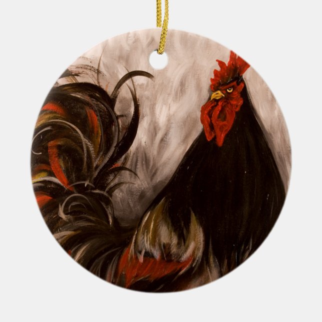 "Grått Earl" Art Ornament (Framsidan)