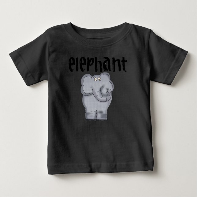 Grått Elephant Tröja (Framsida)