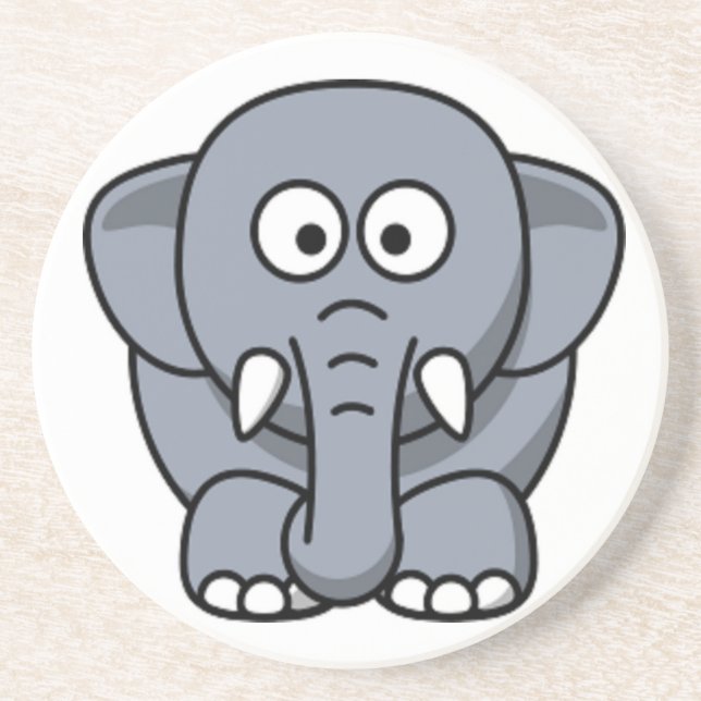 GRÅTT ELEPHANT UNDERLÄGG (Framsidan)