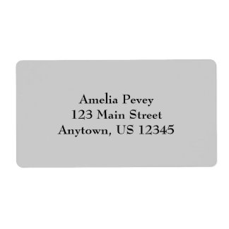 Grått - enkla enkla enkla fraktionsetiketter fraktsedel