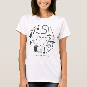 Grått Equipment Städning T Shirt
