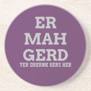 Grått Ermahgerd Underlägg Sandsten