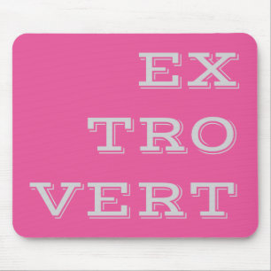 Grått Extrovert Mousepad Musmatta