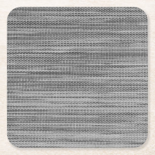 Grått Fabric Trasa Underlägg Papper Kvadrat