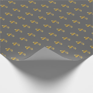 Grått, Falskt Guld 4:e (Fjärde) presentpapper