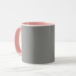 Grått (färg i fast form) mugg