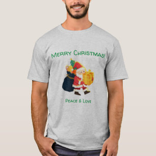 Grått Färg jul Önskemål-Tee Elegant Handsome T Shirt
