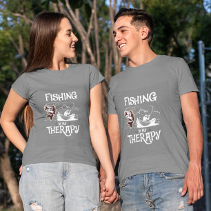 Grått Fishing är min beredningsradsbåt T Shirt