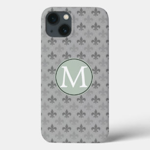 Grått Fleur de lis