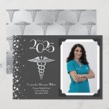 Grått för meddelande om doktor i Silver Studenten