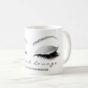 Grått för silver för vit för studio för kaffemugg