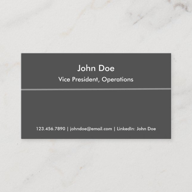 Grått för svart för Résumé nätverkandekort fodrar Visitkort (Framsida)