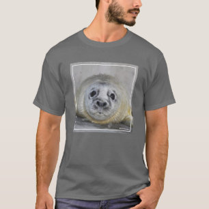 Grått förseglar valpen t shirt