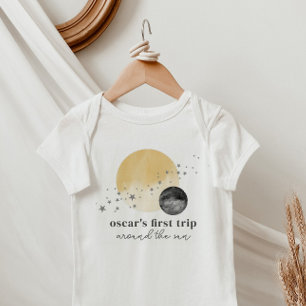 Grått Första Resa runt Sol T Shirt