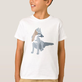 Grått Fox T Shirt