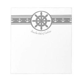 Grått-Fraktaser Hjul-Personlig-Anteckningsblock Anteckningsblock