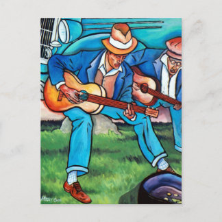 Grått Gallery: Roadside Blues Vykort