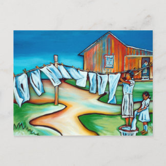 Grått Gallery: Tvätta Day Vykort