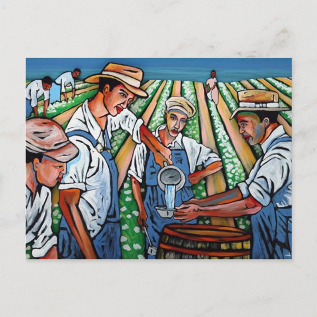 Grått Gallery: Vatten Break Vykort (Framsida)