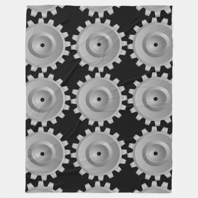 Grått Gear Fleecefilt (Framsidan)